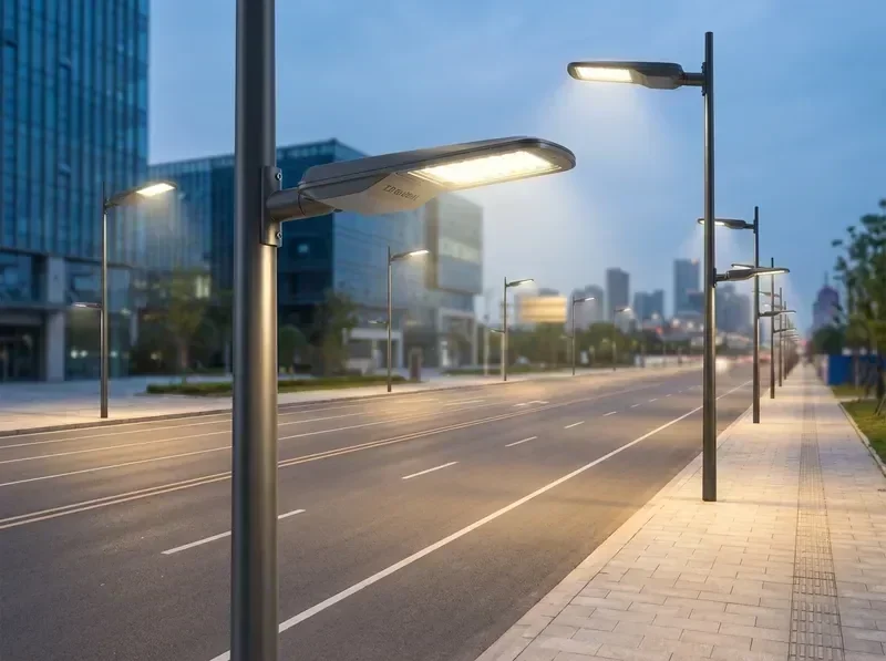 גופי תאורת רחוב ואזורים חיצוניים LED מתקדמים